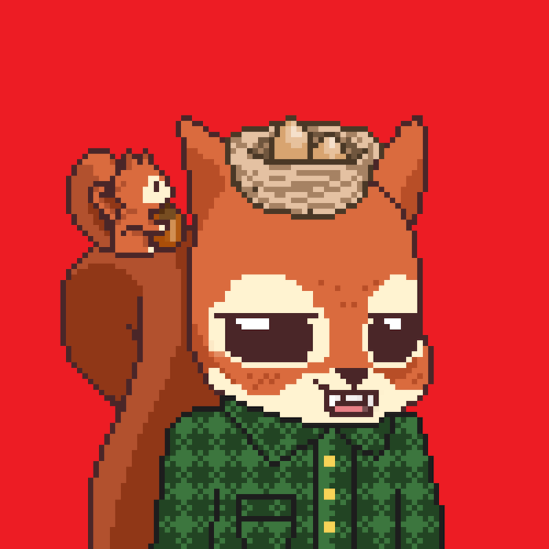 Pixel Squirrels #2608